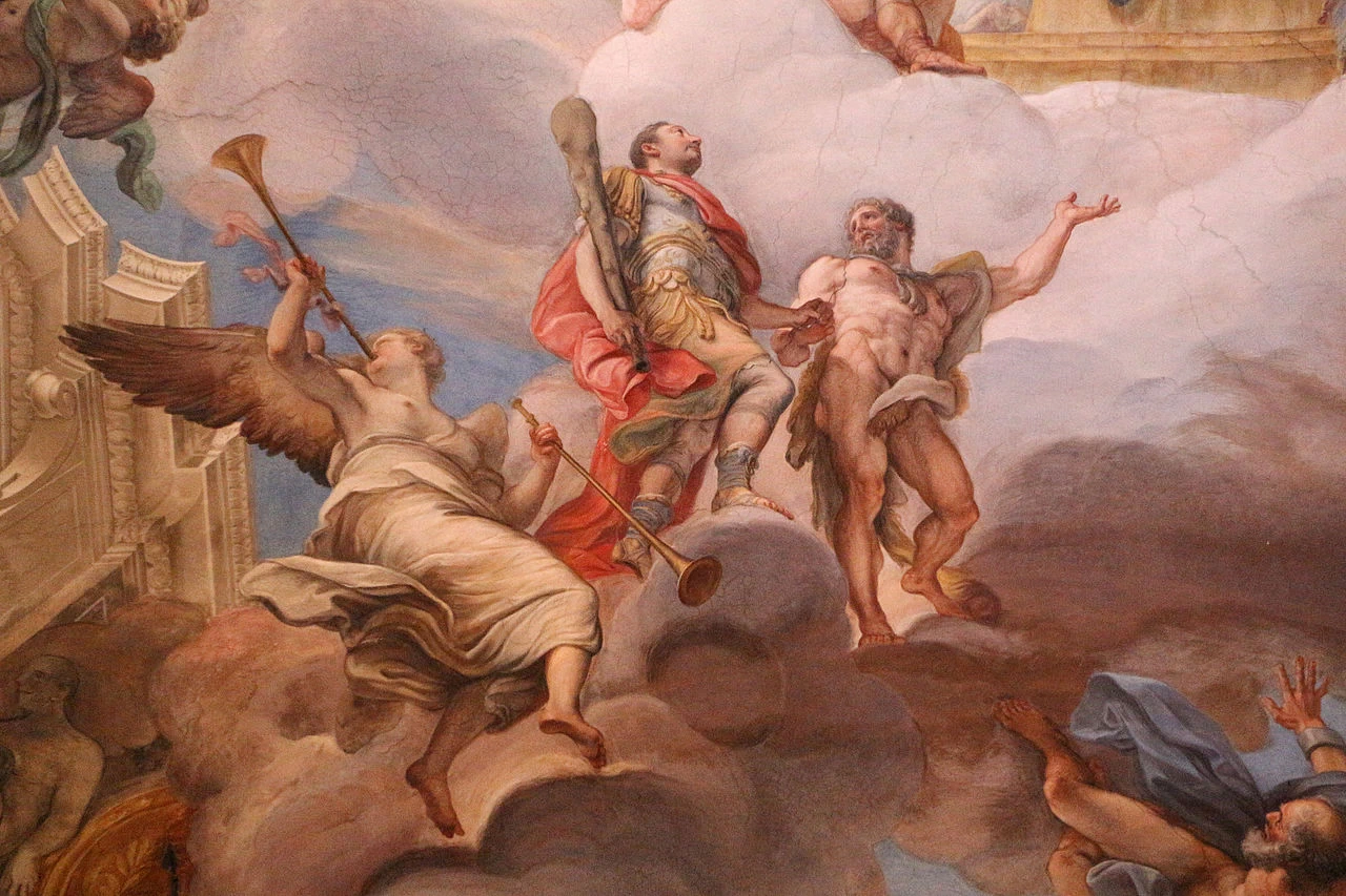 Presentazione in cielo di Marcantonio Colonna alla Vergine 3
